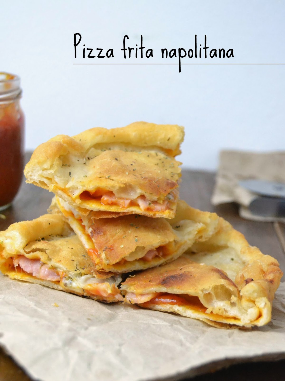 Pizza frita napolitana - Juanan Sempere