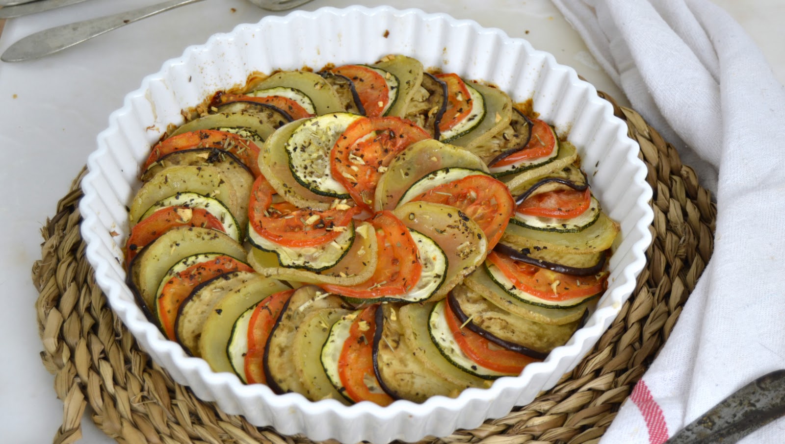 Ratatouille. Receta francesa de verduras asadas al horno - Juanan Sempere